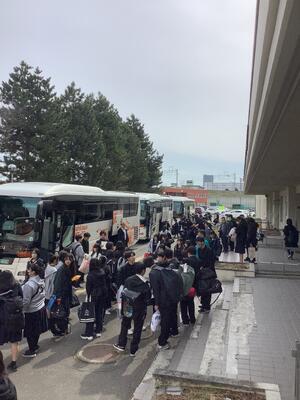 さあ出発だ。